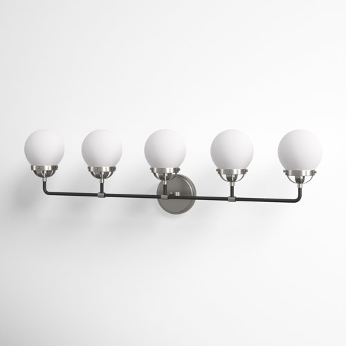 Newport 5 Light HandBlown Glass Vanity Light & Reviews Joss & Main